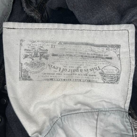 LEVI'S 501 Jeans 40WX30L Straight Leg Button Fly 100% Cotton Mens Denim Vintage - Picture 9 of 16